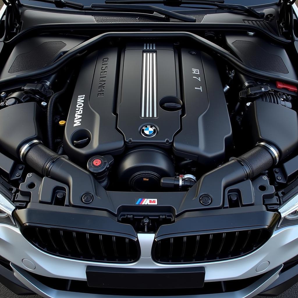 BMW M540i Motor Detailansicht