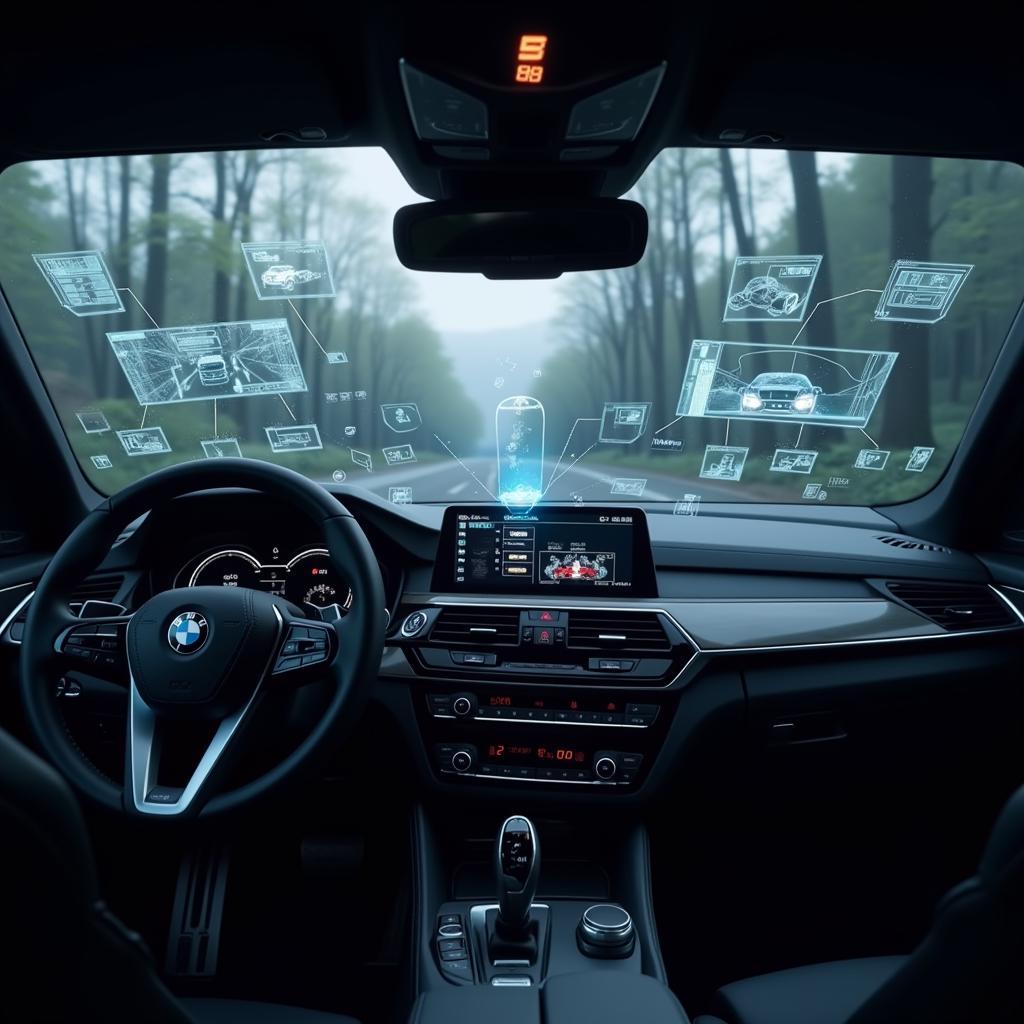 BMW Zukunftstechnologie Cockpit