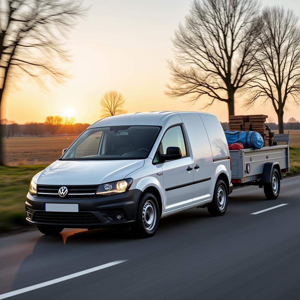 Caddy Maxi mit Anhänger