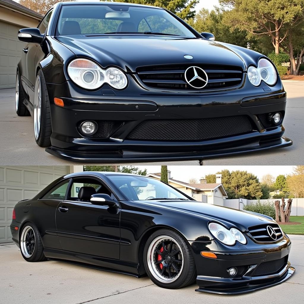 CLK 55 AMG W209 Tuning Beispiel