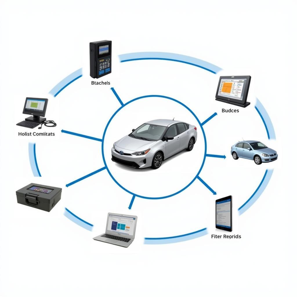 Integration von Diagnosegeräten in CMA Car Management Arat