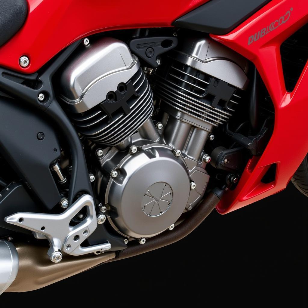 Ducati 1199 Panigale Motor Detailansicht