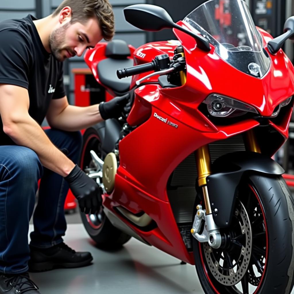 Wartung Ducati 1199 Panigale