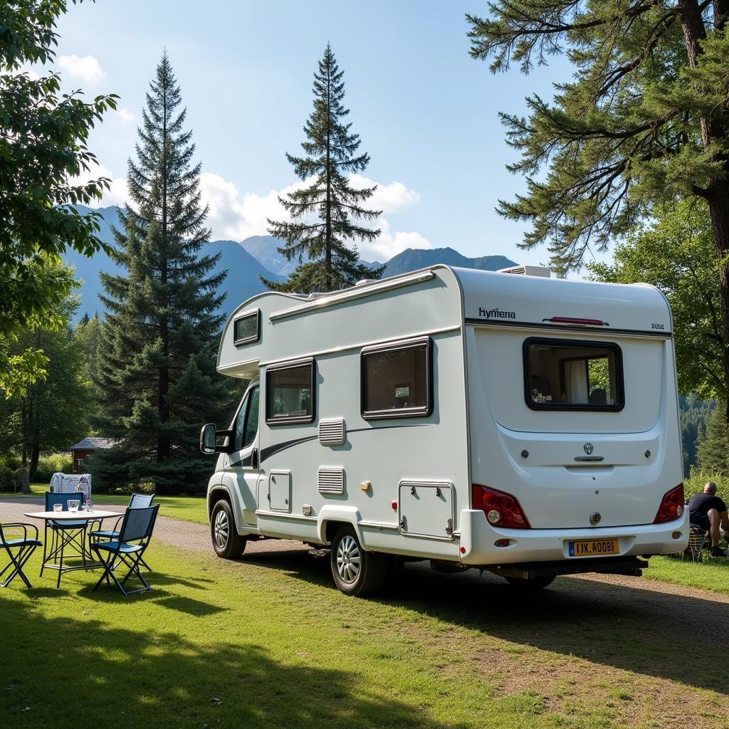 Reise mit einem gebrauchten Eriba Hymer