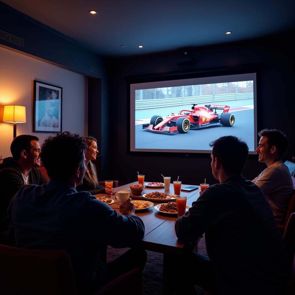 F1 Gucken Optimieren: Heimkino & Freunde