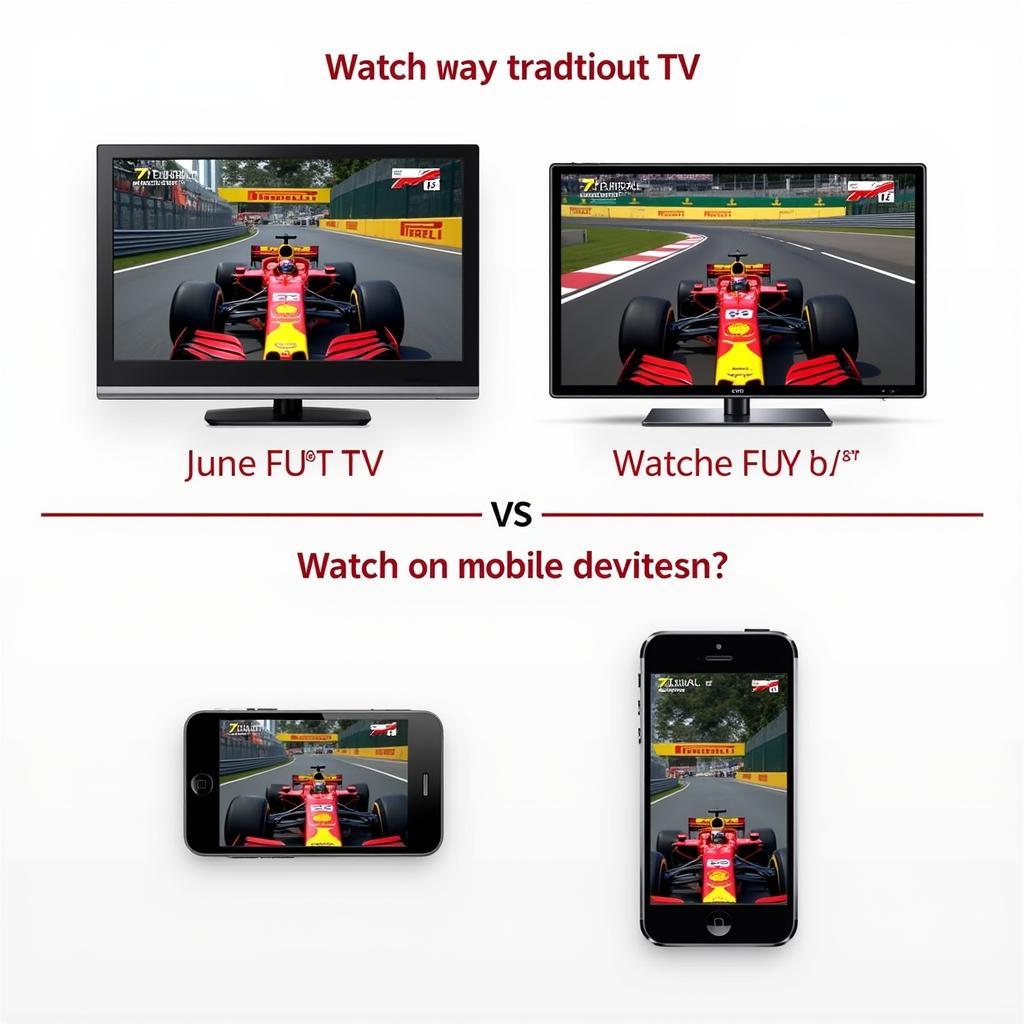 F1 Live Übertragung: Fernsehen vs. Streaming