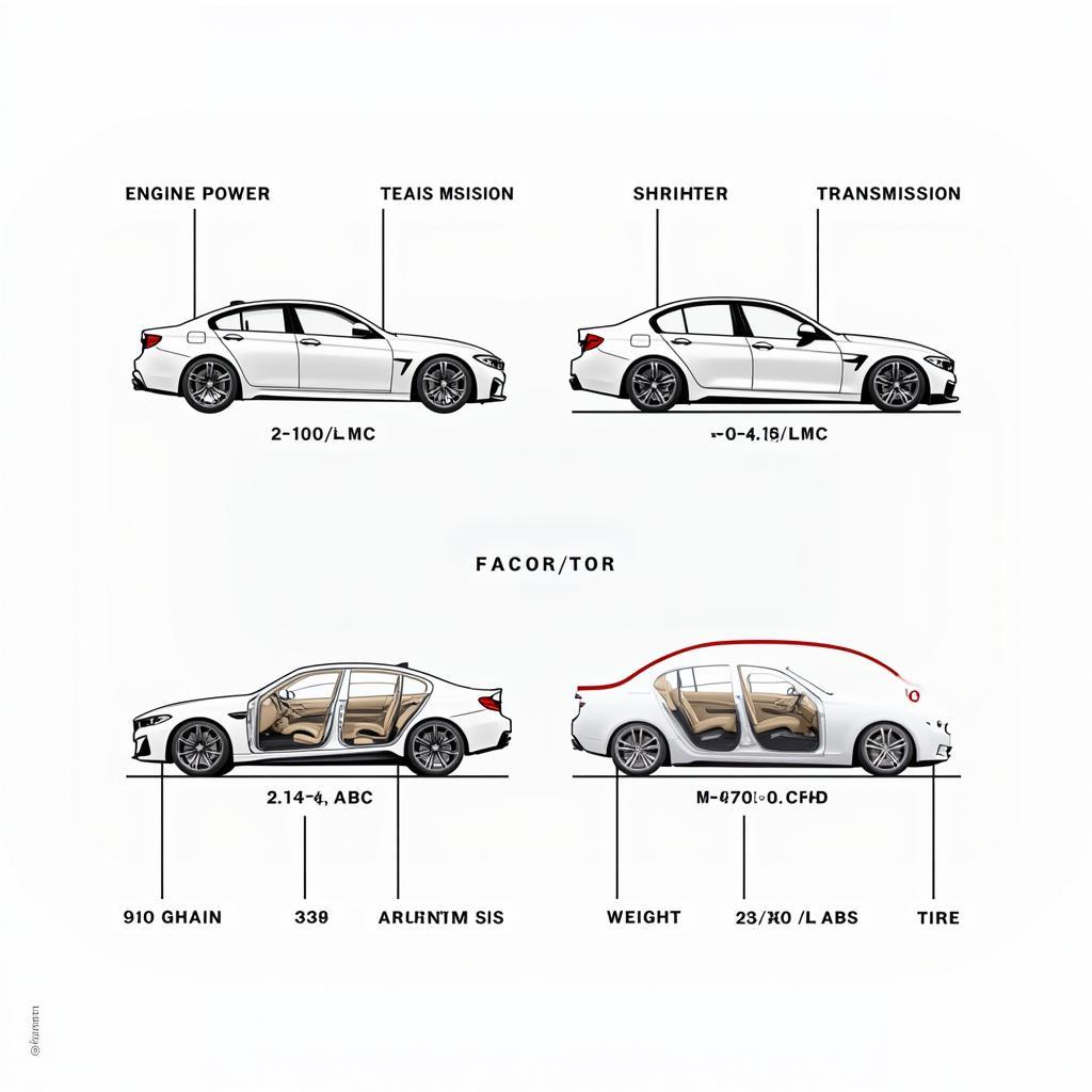 Faktoren, die die Beschleunigung des BMW M3 beeinflussen