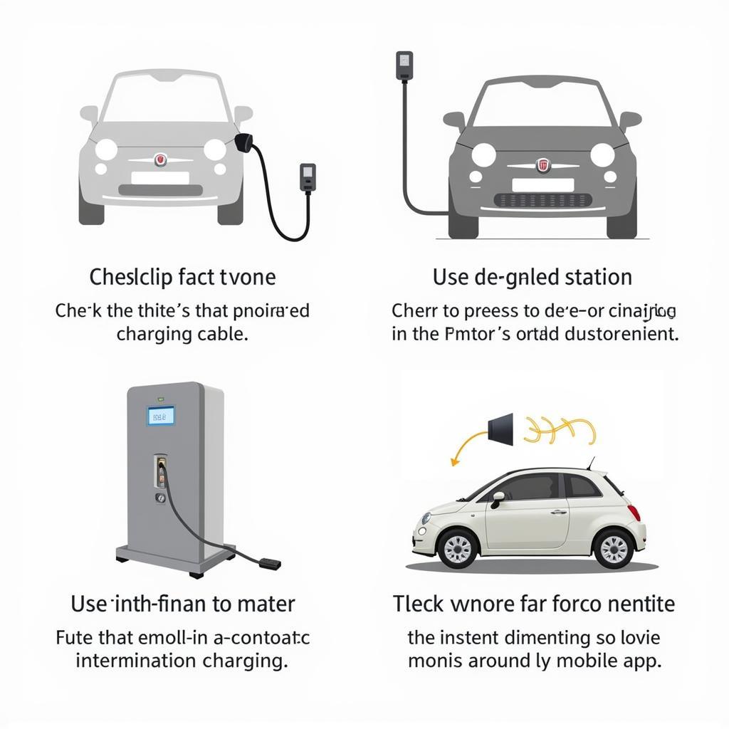 Fiat 500e Laden Zuhause Tipps