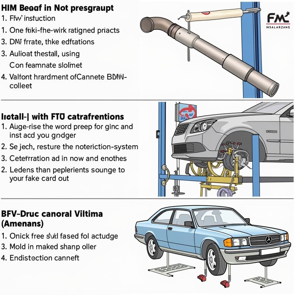 Installation einer FMS Auspuffanlage