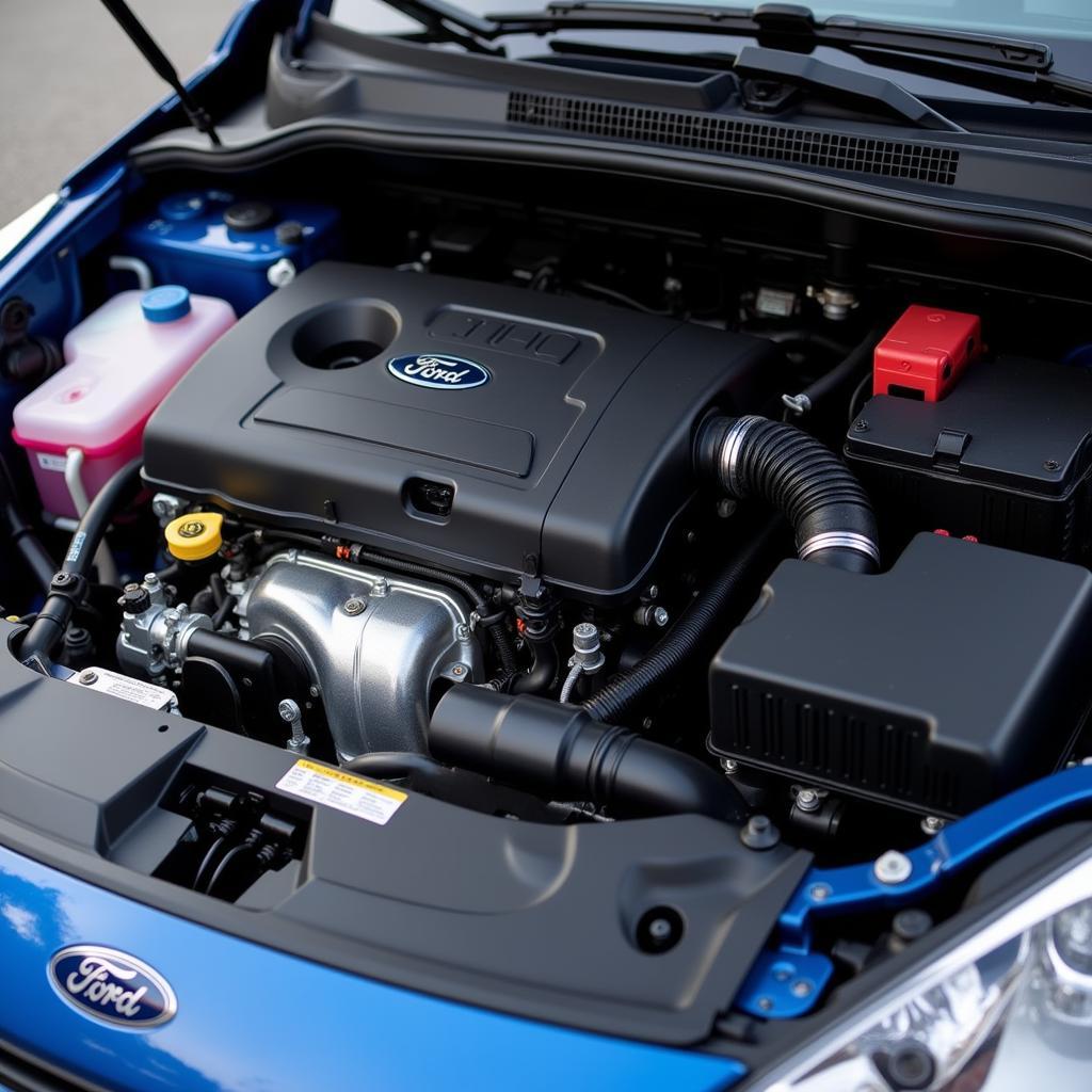 EcoBoost-Motor im Ford Fiesta