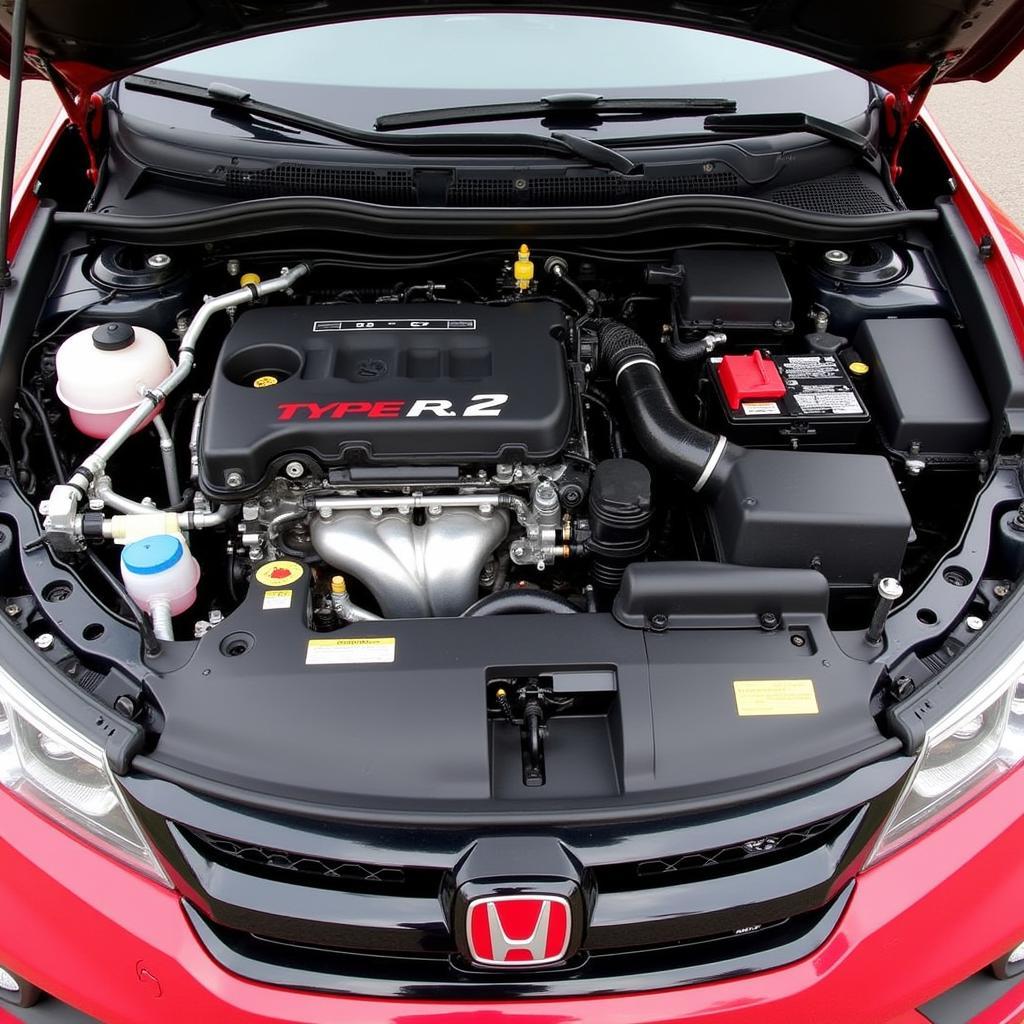 Honda Civic EJ9 Type R Motorraum