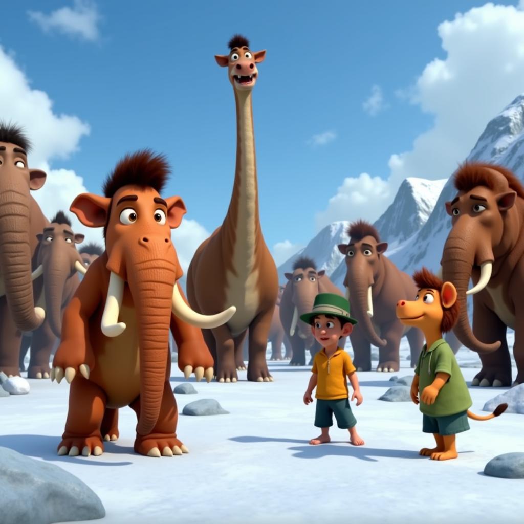 Eine Szene aus dem Ice Age Trailer