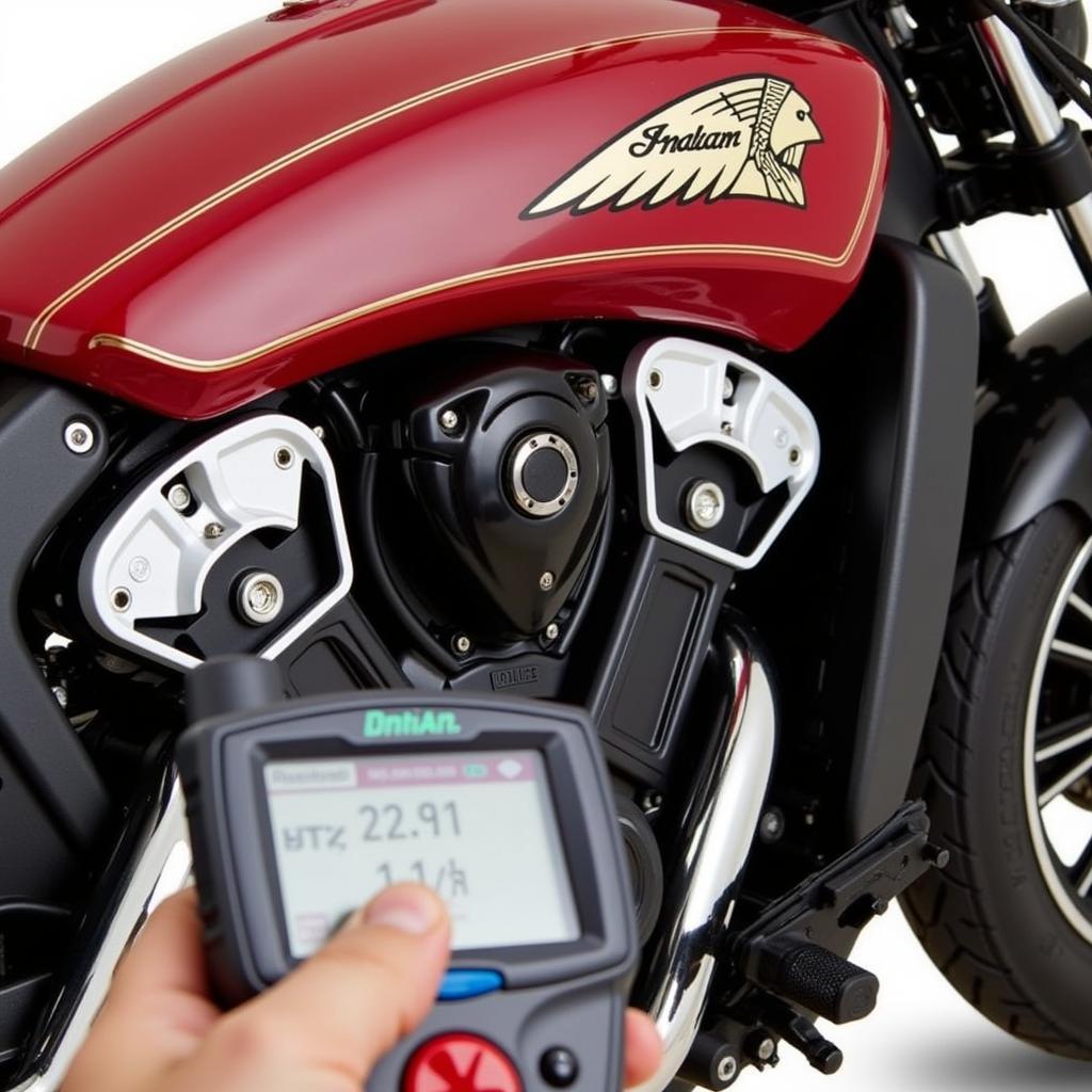 Fehlercodes an der Indian Scout Bobber auslesen