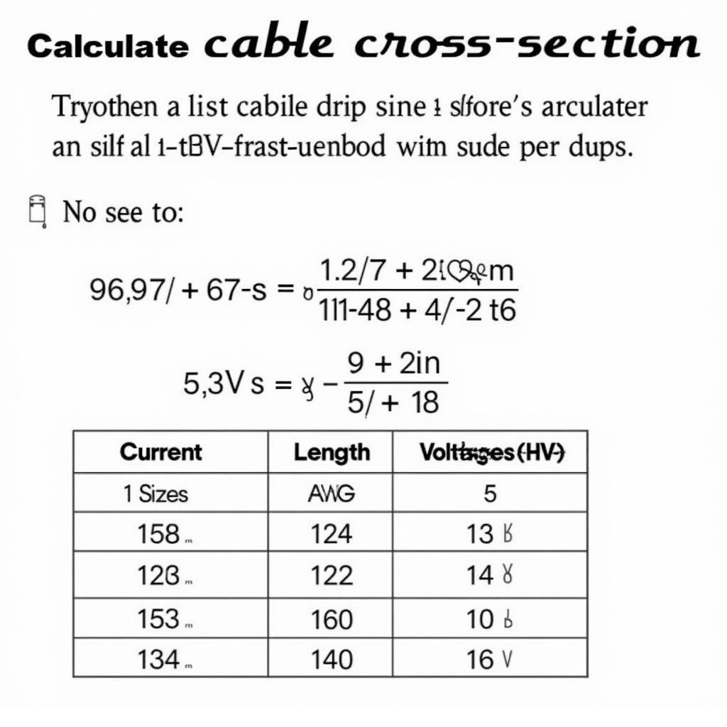 Kabel Querschnitt Berechnung für 12V