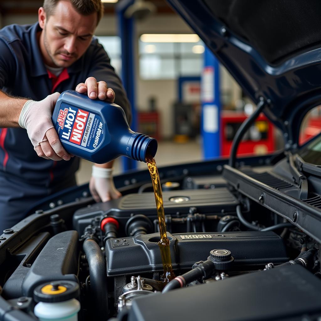 Liqui Moly Motorölwechsel vor der HU