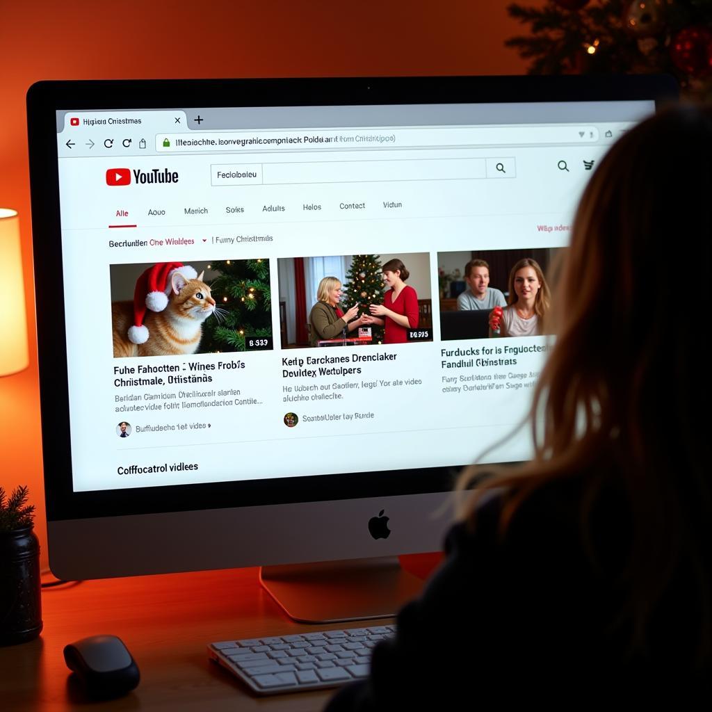 Lustige Weihnachtsvideos auf YouTube finden