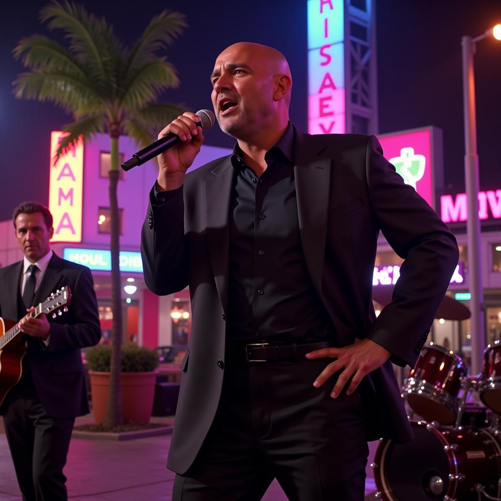 Phil Collins in Miami Vice mit dem Song "In the Air Tonight"