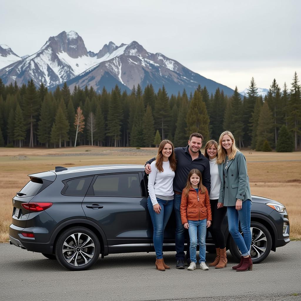 Neuer Santa Fe 2024 Familienauto