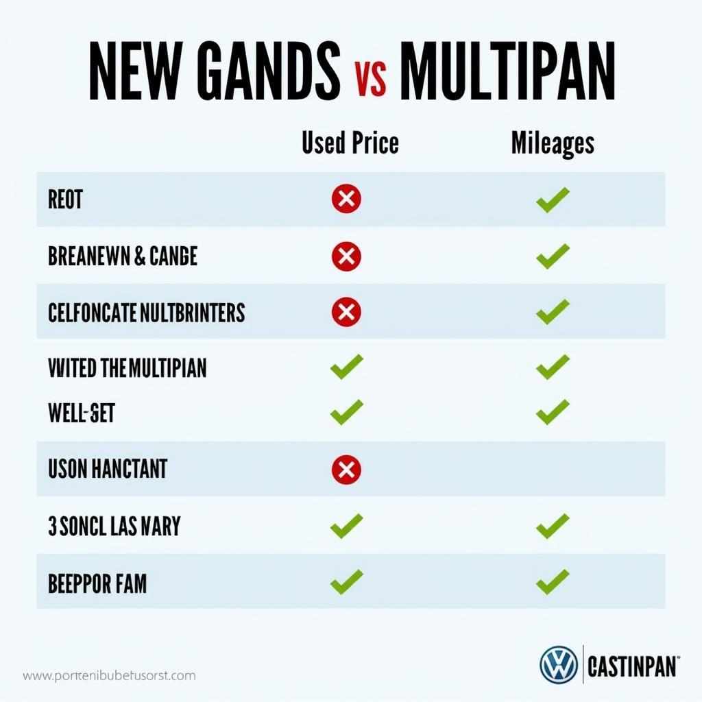 Neuwagen vs. Gebrauchtwagen Multivan