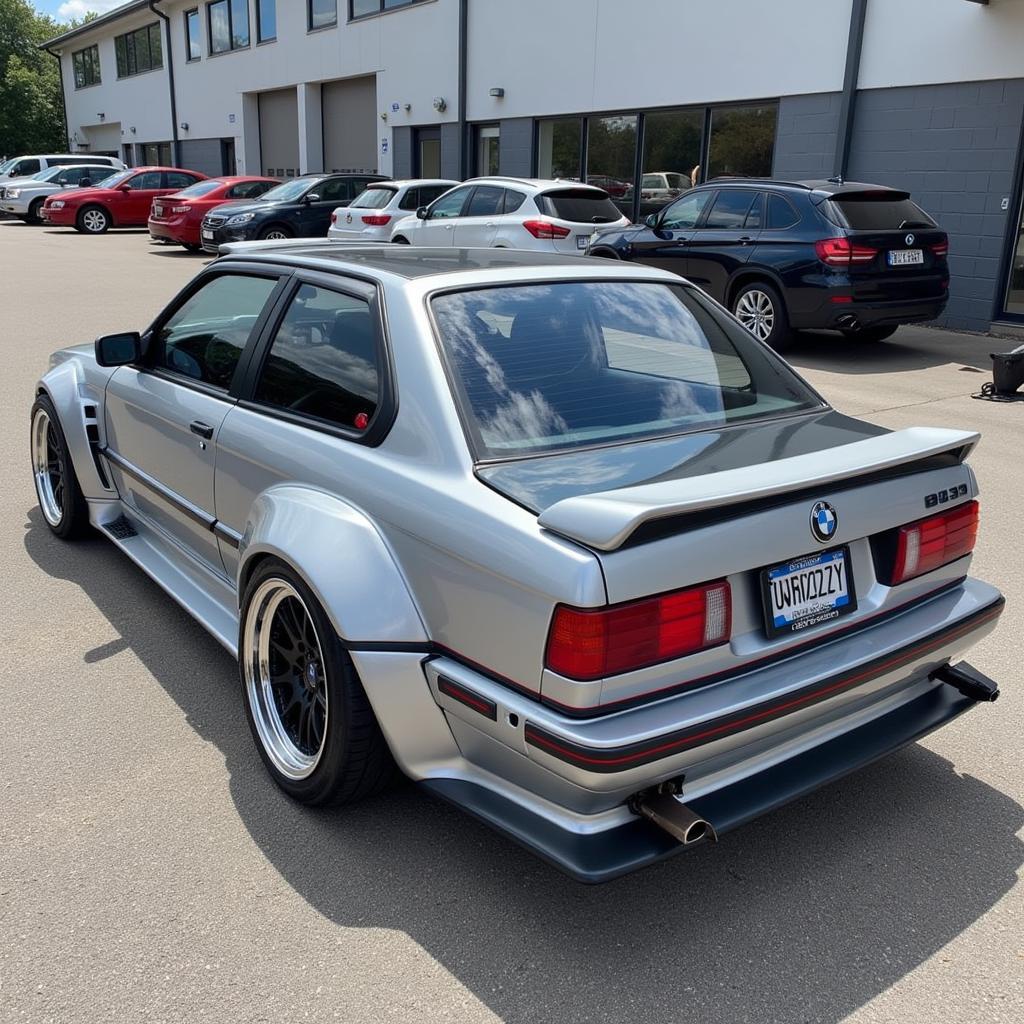 Optik Tuning am BMW E30