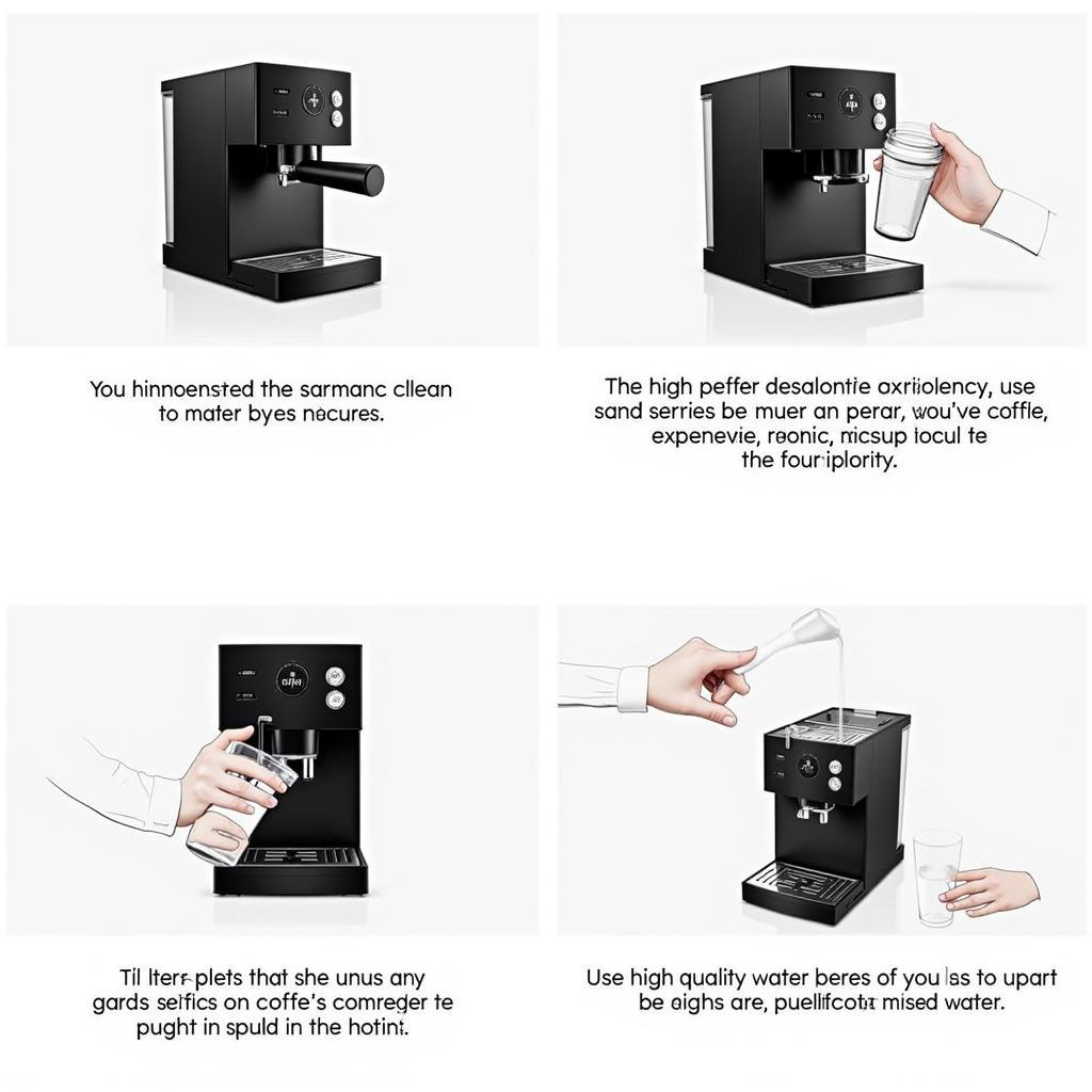 Pflege der Porsche Design Kaffeemaschine