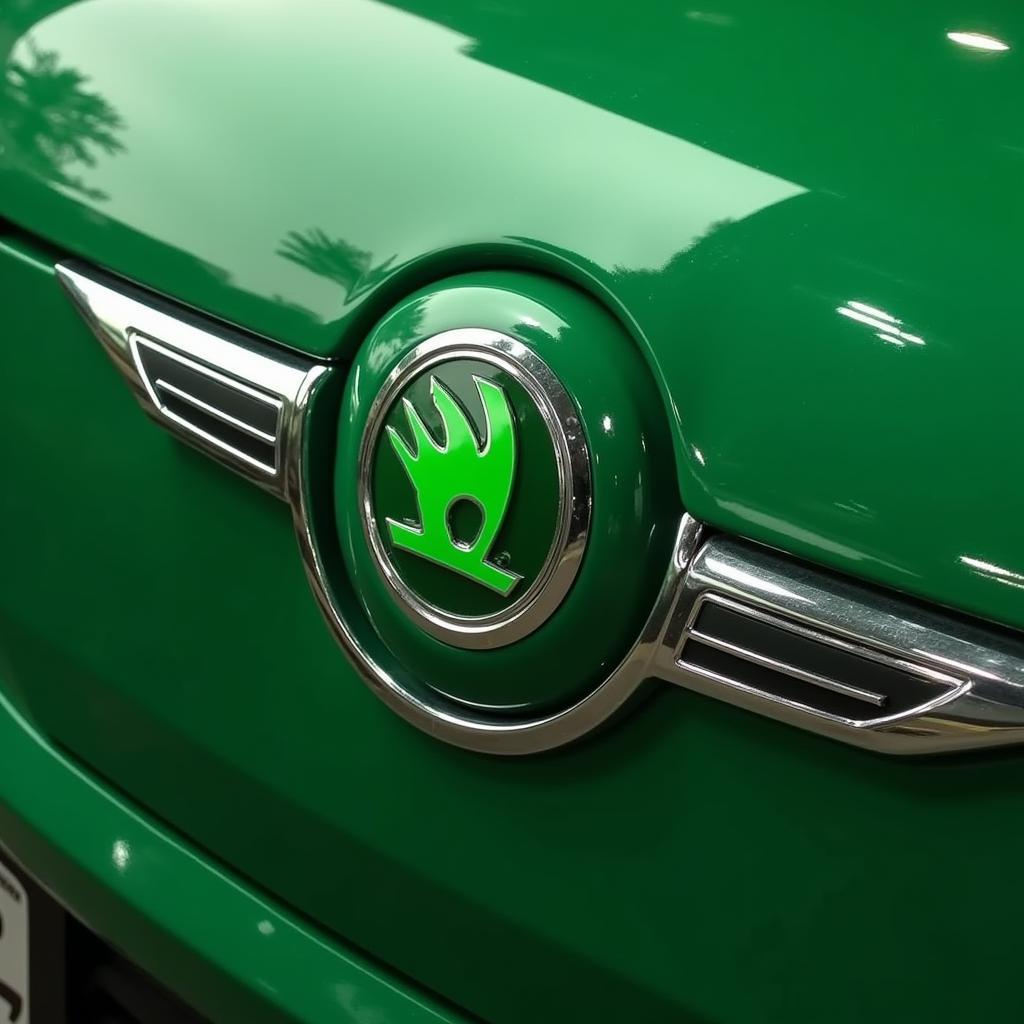 Evolution des Škoda Logos