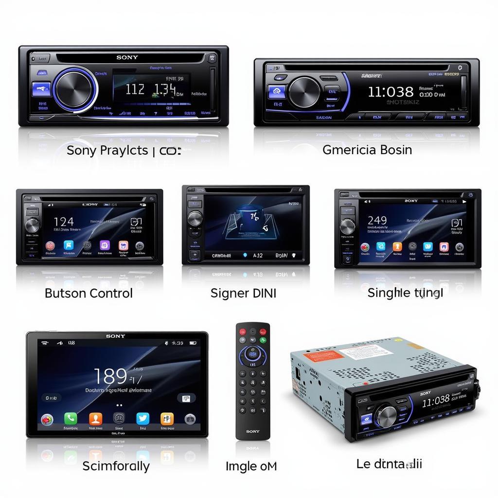 Sony Radio Auswahl