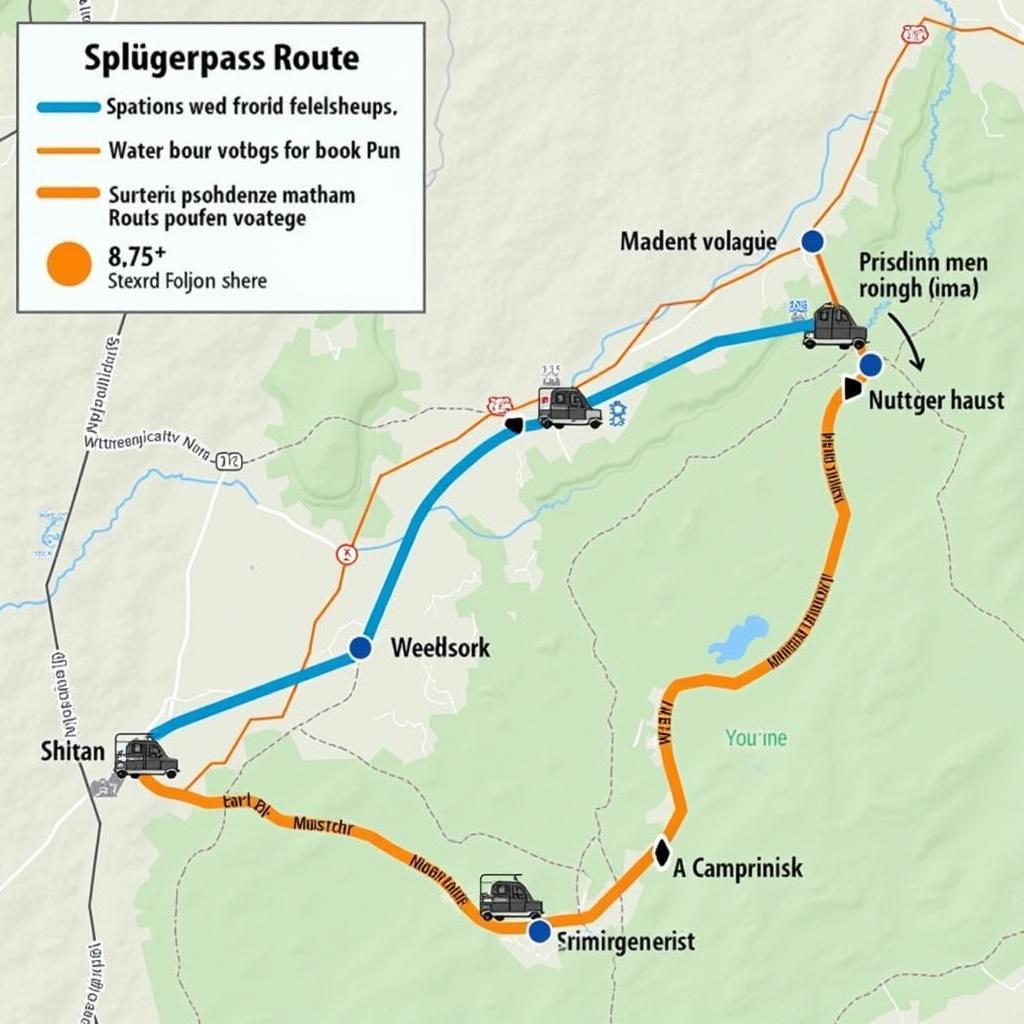 Routenplanung für den Splügenpass mit dem Wohnmobil