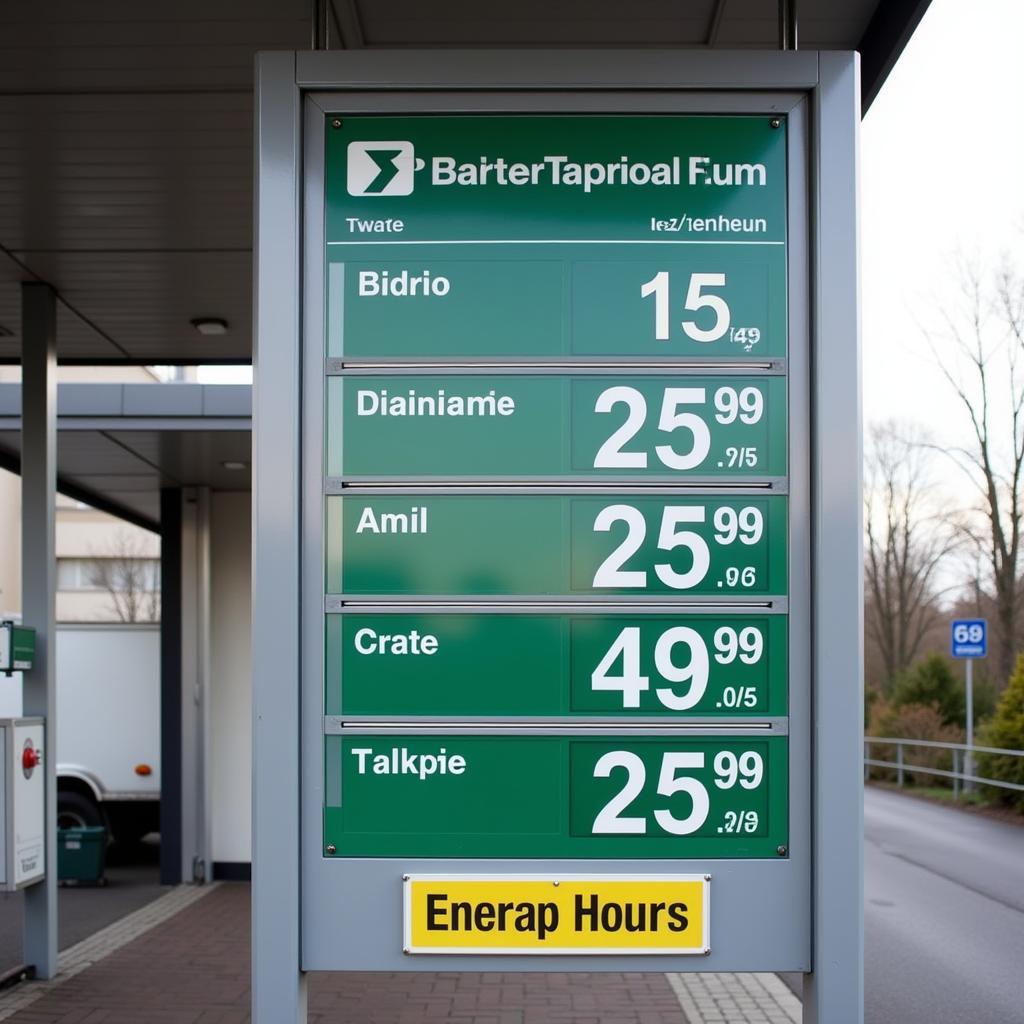 Star Tankstelle Meckenheim Preise und Öffnungszeiten