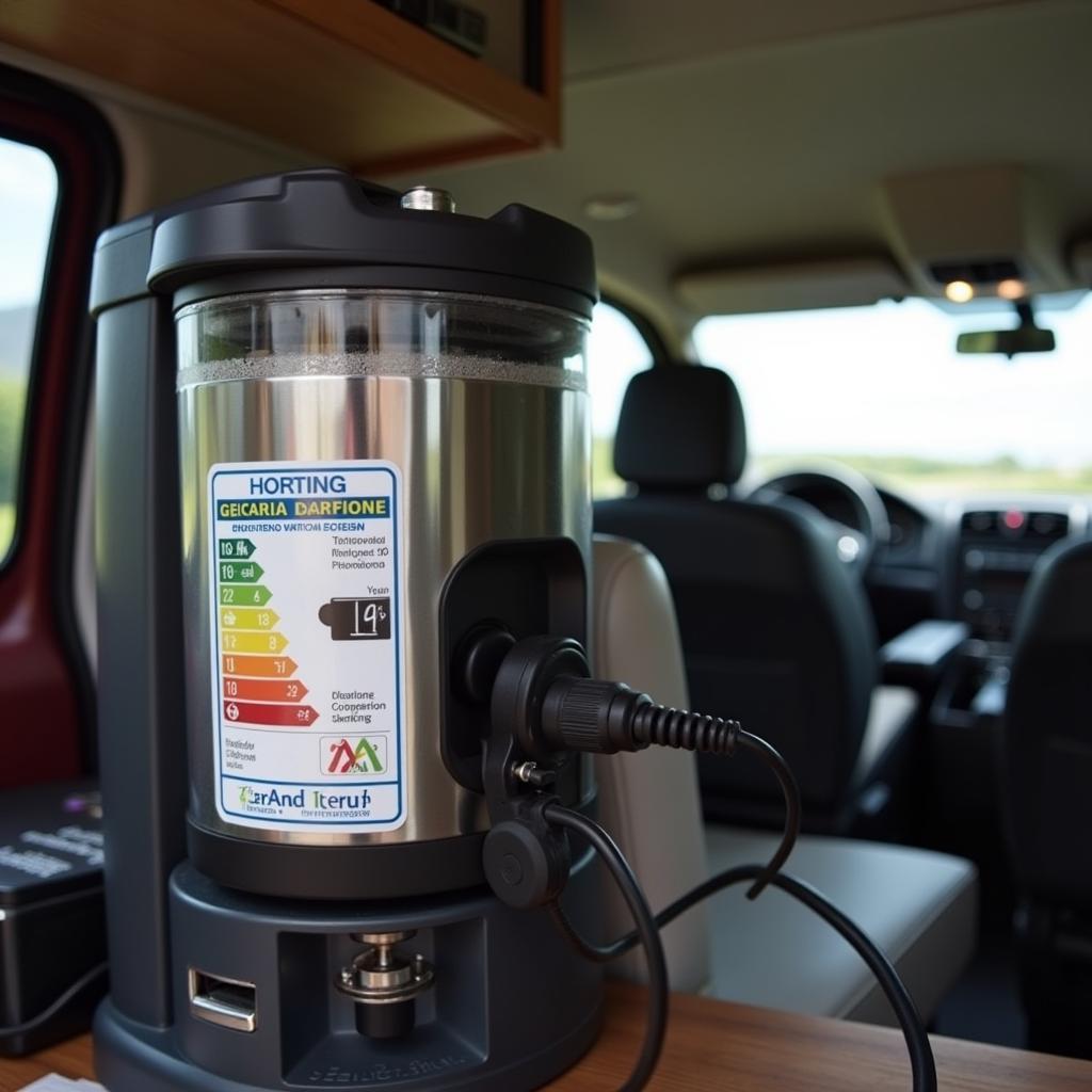 Stromsparender Kaffeevollautomat für das Wohnmobil