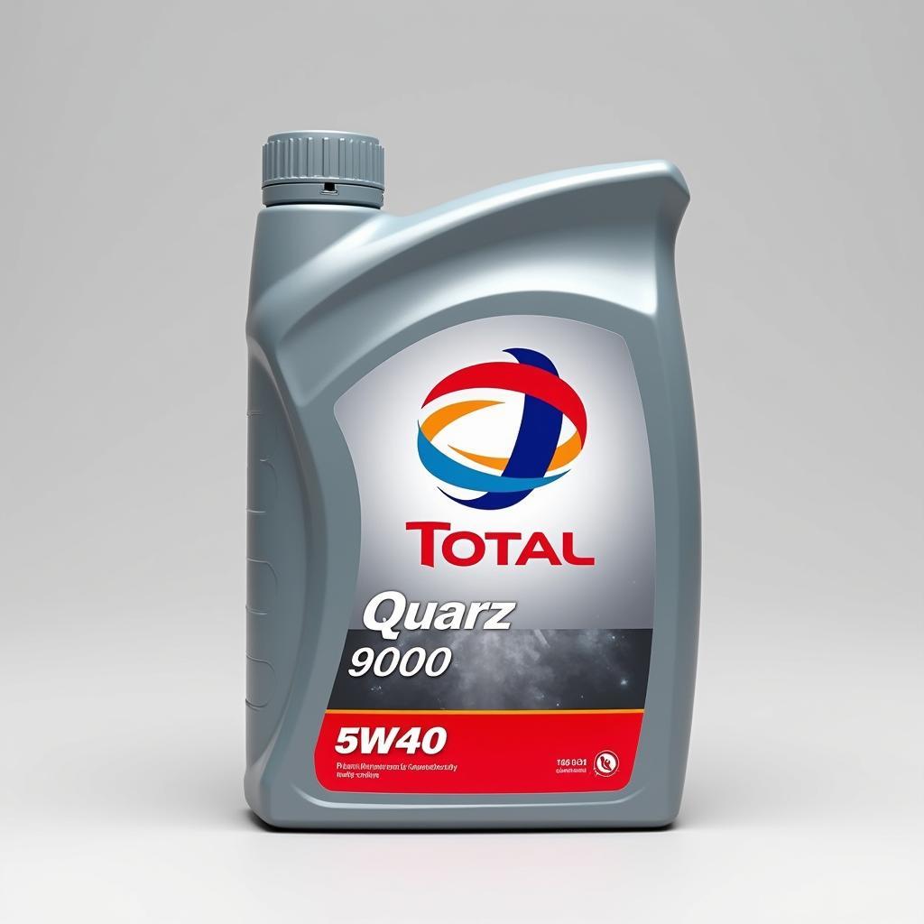 Total Quartz 9000 5W40 Motorölflasche