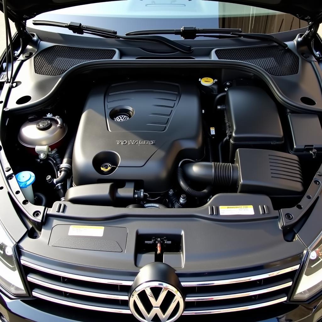 VW Touareg 2012 Motorraum