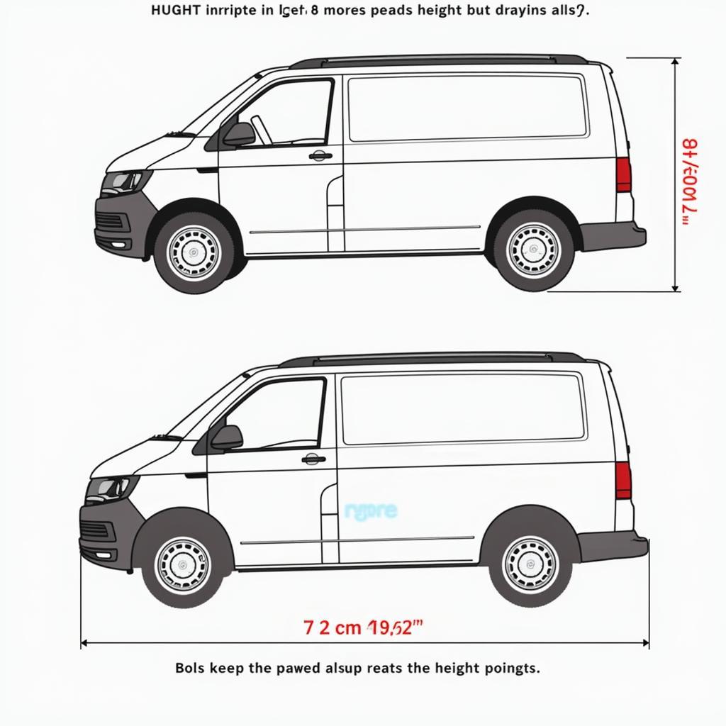 VW T7 Höhe messen: Anleitung