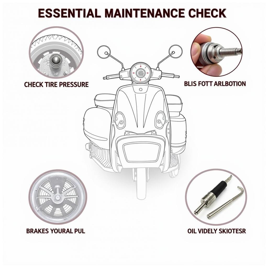 Wartung und Reparatur eines 50ccm Rollers